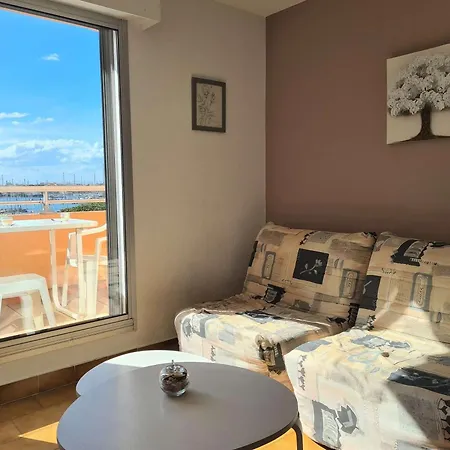 Renove Avec Piscine Et Garage, A 600m De La Et 200m Du Port - Cap D'agde - Fr-1-249-404 דירה