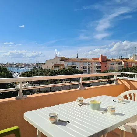 דירה Renove Avec Piscine Et Garage, A 600m De La Et 200m Du Port - Cap D'agde - Fr-1-249-404 אגדה